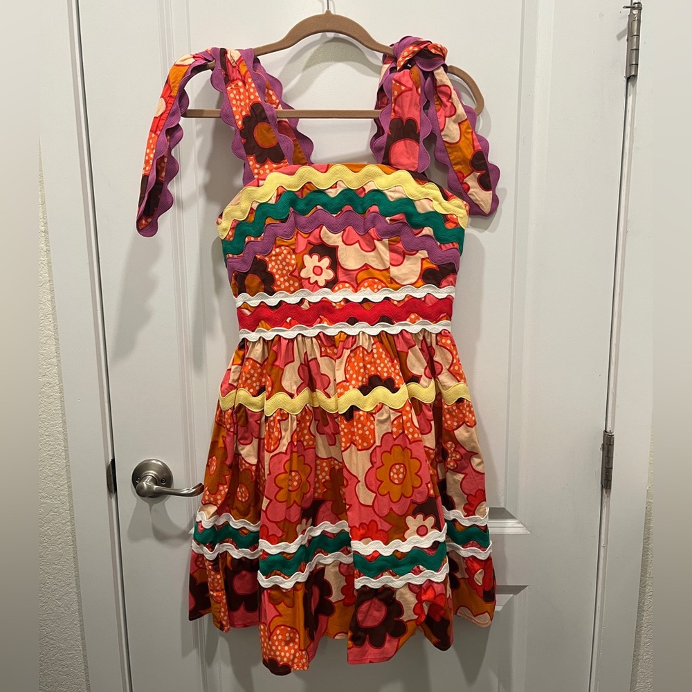 CeliaB multicolor strap dress XS Celia B
